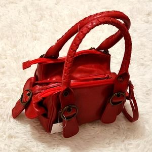 Dark red mini bag. Brand new